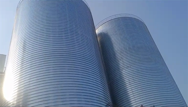 保靖2座混凝土高架卷板仓